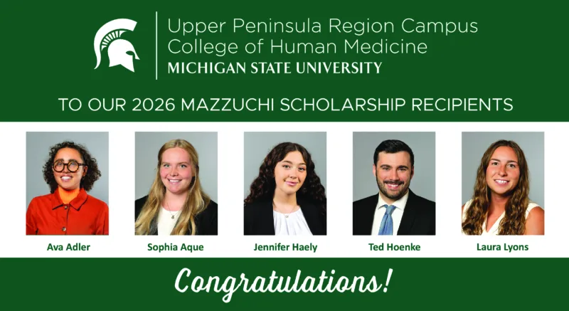 Five medical students awarded Mazzuchi Scholarship